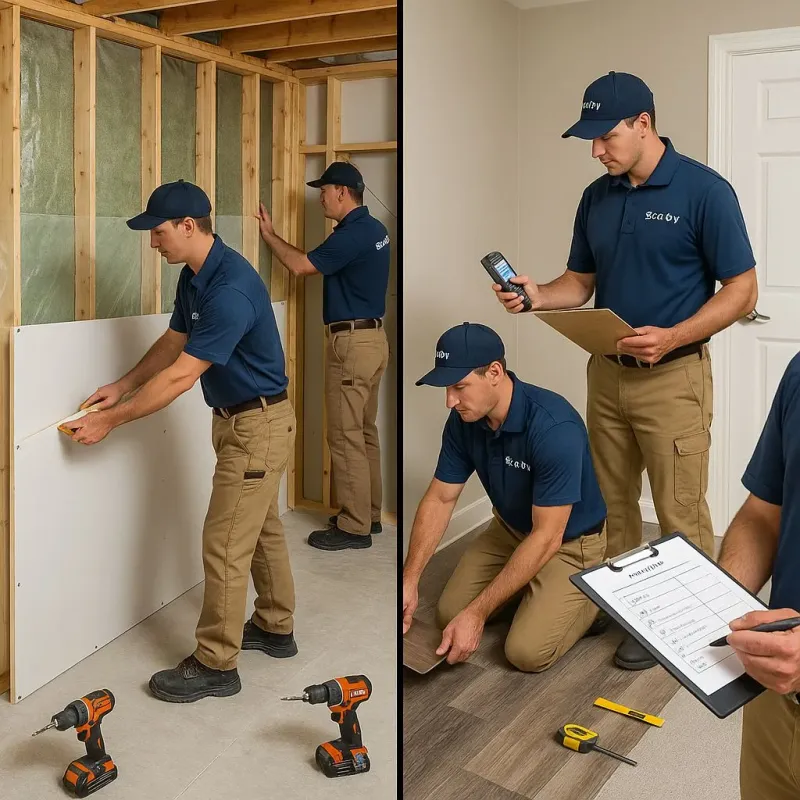 Repairs and Reconstruction process in Russell County, KY